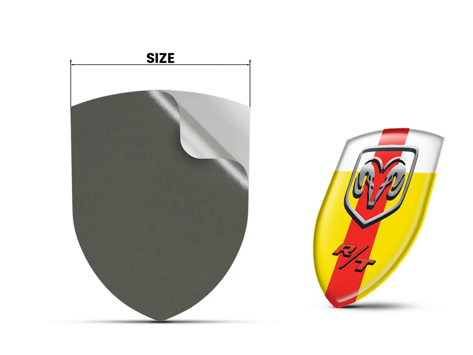 Dodge Resin badges Exclusive Style Custom Car Labels